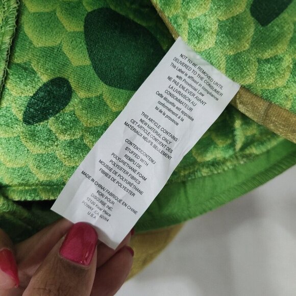 PJ Masks Green Power Lizard Costume Toddler One Size Halloween NEW w/FLAW - Picture 4 of 8